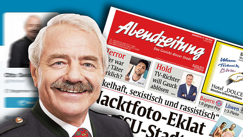 "Nacktfoto-Eklat um CSU-Stadtrat": Die Schlagzeile der AZ-Donnerstagsausgabe. "Nacktfoto-Eklat um CSU-Stadtrat": Die Schlagzeile der AZ-Donnerstagsausgabe.