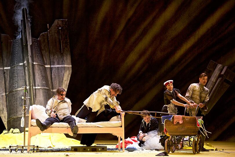 "Der tapfere Soldat" von Oscar Straus im Gärtnerplatztheater.
