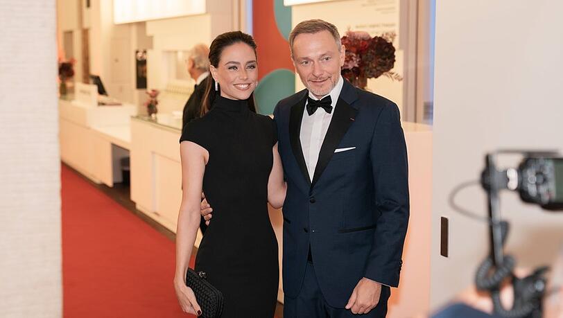 Franca Lehfeldt und Christian Lindner sind seit 2022 verheiratet. Franca Lehfeldt und Christian Lindner sind seit 2022 verheiratet.