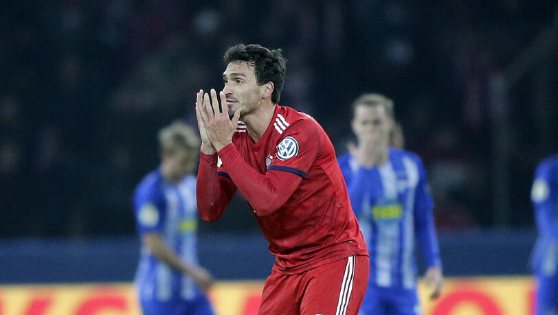 Mats Hummels durfte gegen Berlin von Beginn an ran - und patzte dann in der zweiten Halbzeit. Mats Hummels durfte gegen Berlin von Beginn an ran - und patzte dann in der zweiten Halbzeit.