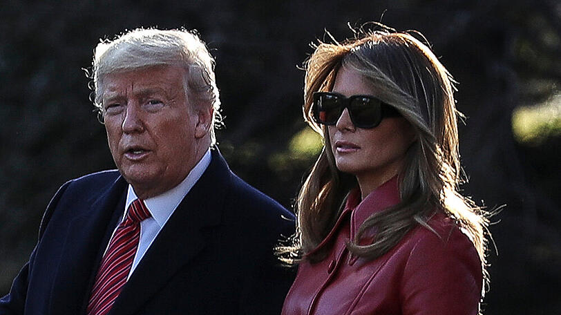 Melania Trump, Ehefrau von US-Präsident Donald Trump, feiert am 26. April ihren 50. Geburtstag.