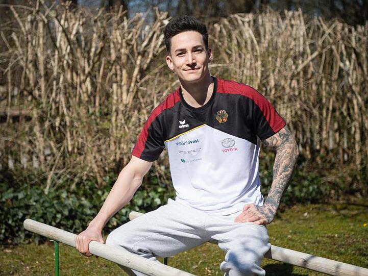 Turner Marcel Nguyen ist nach einer Schulter-OP noch nicht im Vollbesitz seiner Kräfte.