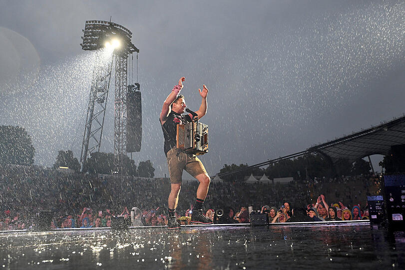 Andreas Gabalier im Olympiastadion.