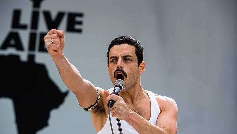 Rami Malek als Freddie Mercury in "Bohemian Rhapsody".