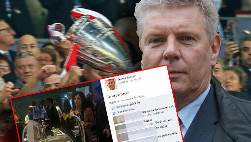Auf Facebook postet Dieter Reiter am 25. und 26. Mai Fotos aus London: "Da ist das Ding!!!", schreibt der OB-Kandidat unter ein Pokal-Bild. Jetzt steht er wegen der Fahrt zum Champions-League Finale in der Kritik. Der FC Bayern hat den OB-Kandidaten eingeladen. Auf Facebook postet Dieter Reiter am 25. und 26. Mai Fotos aus London: "Da ist das Ding!!!", schreibt der OB-Kandidat unter ein Pokal-Bild. Jetzt steht er wegen der Fahrt zum Champions-League Finale in der Kritik. Der FC Bayern hat den OB-Kandidaten eingeladen.