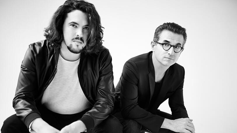 Andrè Schuen (links) und der Pianist Daniel Heide.