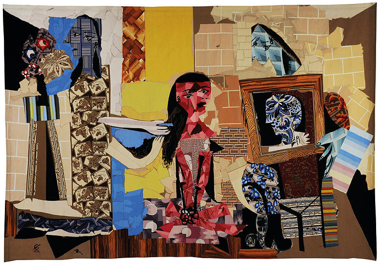 Pablo Picasso (1881&ndash;1973): Frauen bei ihrer Toilette, 1971-1977, Manufacture des Gobelins, 290 × 425 cm, Wolle, Sammlung Mobilier national