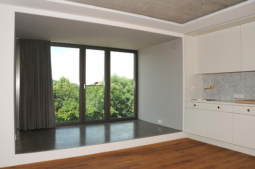 Weitere Bilder aus dem frisch renovierten Hochbunker an der Ungererstraße.