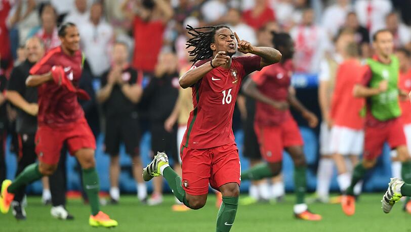 Renato Sanches legt im EM-Viertelfinalspiel gegen Polen eine Glanzleistung hin. Renato Sanches legt im EM-Viertelfinalspiel gegen Polen eine Glanzleistung hin.