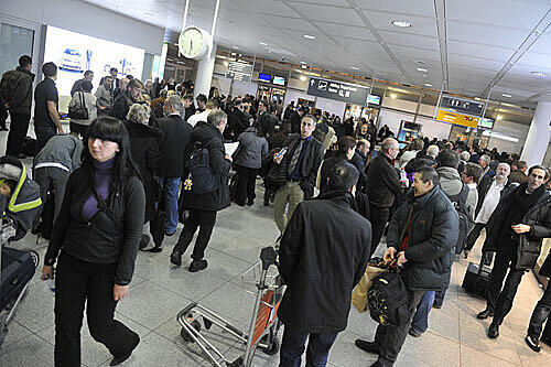 Halle im Flughafen München