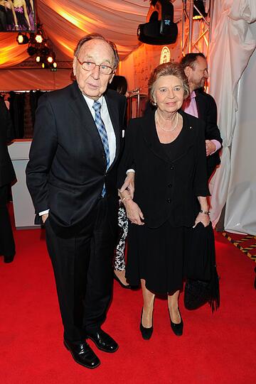 Hans-Dietrich Genscher und Frau Barbara