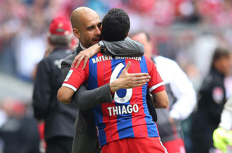 Gegen Eintracht Frankfurt feiert Thiago sein Comeback in der Startelf des deutschen Rekordmeisters.