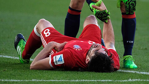 Verletzte sich beim Wandern schwer an der Schulter: Bayern-Spieler Javi Martínez.