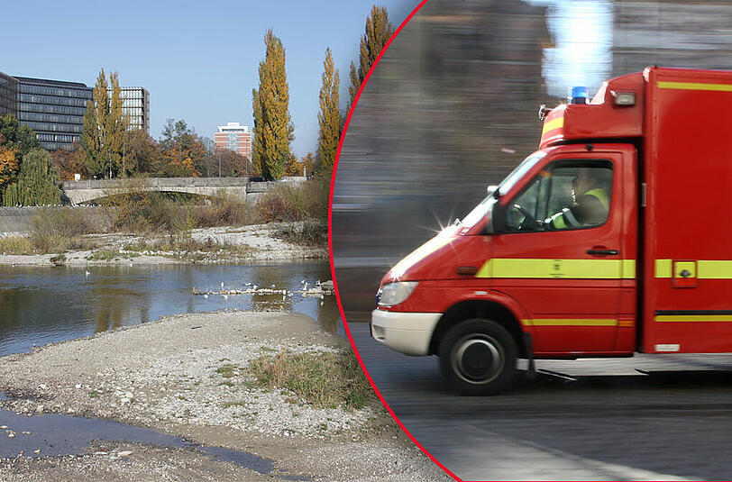 Unweit der Corneliusbrücke konnten die Männer gerettet werden (Symbolbild).
