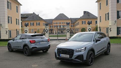 Der Audi Q2 wirkt nach der Modellpflege vorne und hinten ein bisschen knackiger.