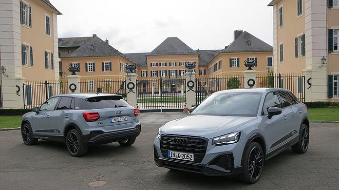 Der Audi Q2 wirkt nach der Modellpflege vorne und hinten ein bisschen knackiger.