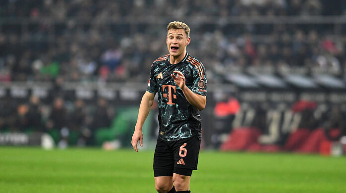 Der Vertrag von Joshua Kimmich läuft beim FC Bayern nach der Saison aus.