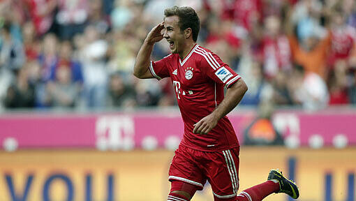 Mario Götze spielt mit dem FC Bayern am Samstag beim Ex-Club Borussia Dortmund. Mario Götze spielt mit dem FC Bayern am Samstag beim Ex-Club Borussia Dortmund.
