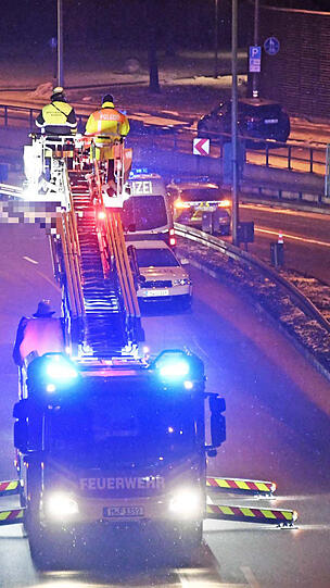 Die Bilder vom Unfallort auf dem Isarring.