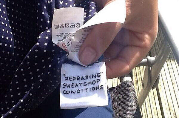 Die Kollektion von Primark birgt Überraschungen. Eine Kundin postete dieses Foto auf Twitter.