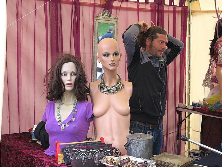 So war der Flohmarkt auf der Theresienwiese.