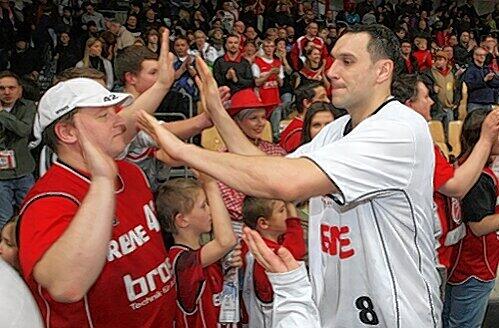 Bambergs Basketball-Fans verehren ihn: Predrag Suput soll am Wochenende in der Stechert Arena für eine erfolgreiche Wiederholung des Pokal-Triumphes sorgen.