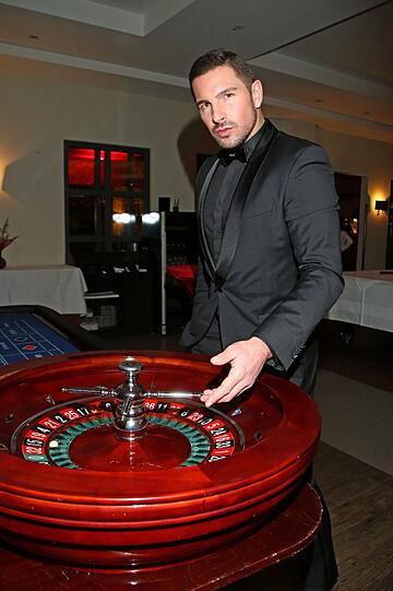 Benjamin Piwko am Roulettetisch