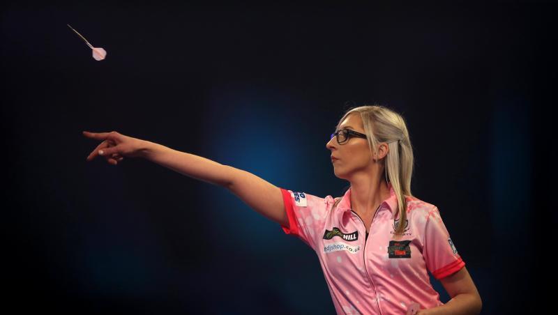 Ist bei der Darts-WM im Alexandra Palace wieder gefordert: Die Engländerin Fallon Sherrock. Ist bei der Darts-WM im Alexandra Palace wieder gefordert: Die Engländerin Fallon Sherrock.