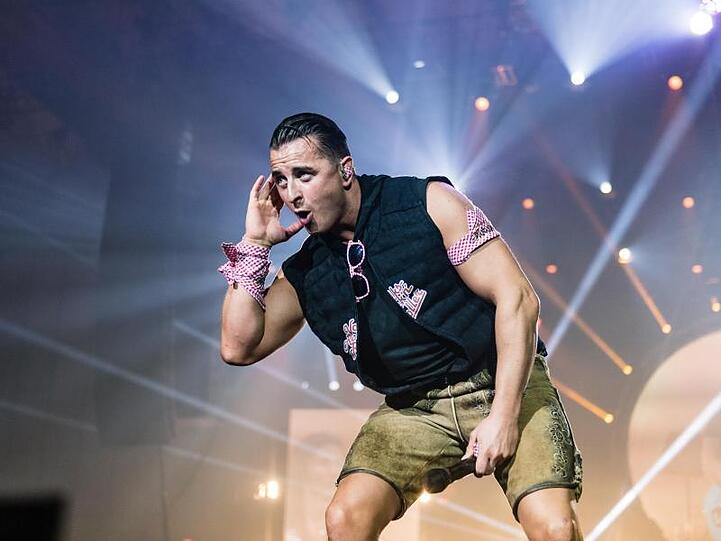 Andreas Gabalier startet in Frankfurt am Main seine Deutschlandtournee.