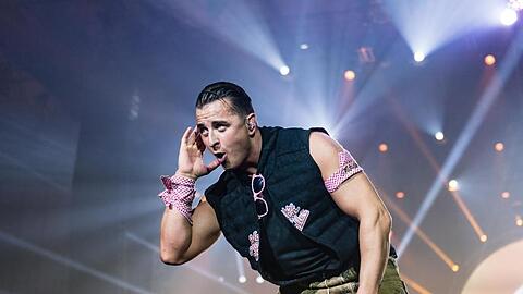 Andreas Gabalier startet in Frankfurt am Main seine Deutschlandtournee.
