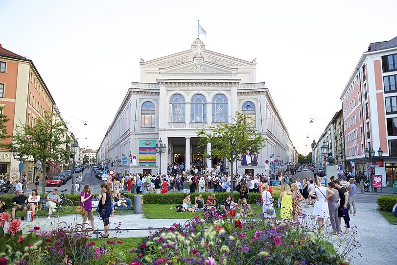 Das Gärtnerplatztheater. Das Gärtnerplatztheater.