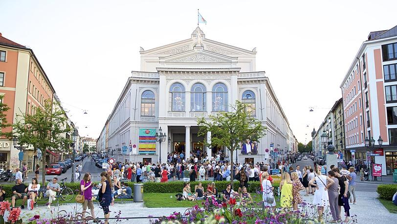 Das Gärtnerplatztheater. Das Gärtnerplatztheater.