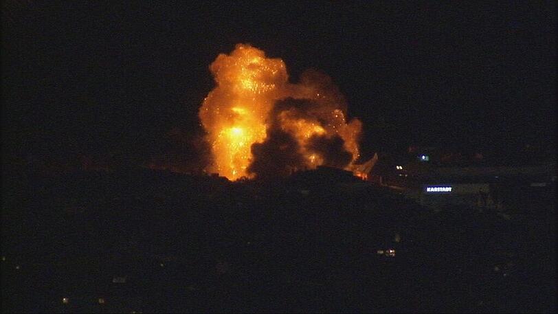 So ging die Bombe hoch - die Explosion in Bildern!