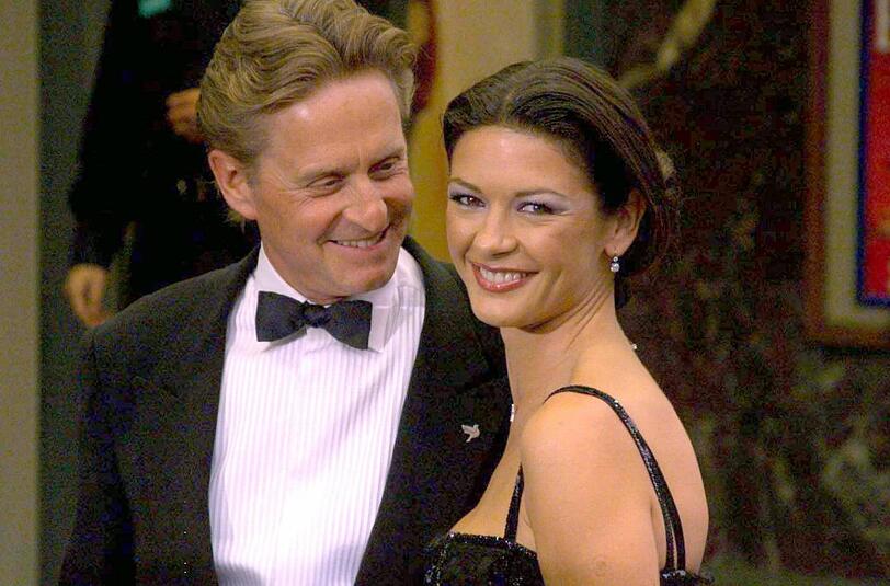 Seit vielen Jahren ein Paar: Michael Douglas (68) liebt Catherine Zeta-Jones (43).
