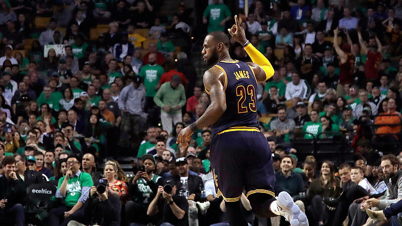 Will wieder auf den NBA-Thron: LeBron James von den Cleveland Cavaliers.