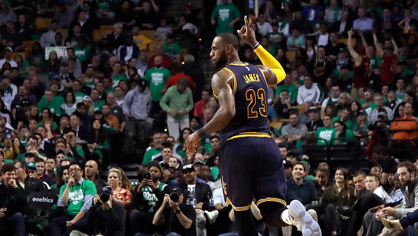Will wieder auf den NBA-Thron: LeBron James von den Cleveland Cavaliers. Will wieder auf den NBA-Thron: LeBron James von den Cleveland Cavaliers.