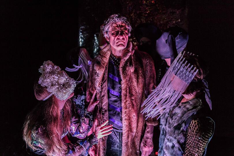 Proben-Einblicke beim Woyzeck der Freien Bühne München.