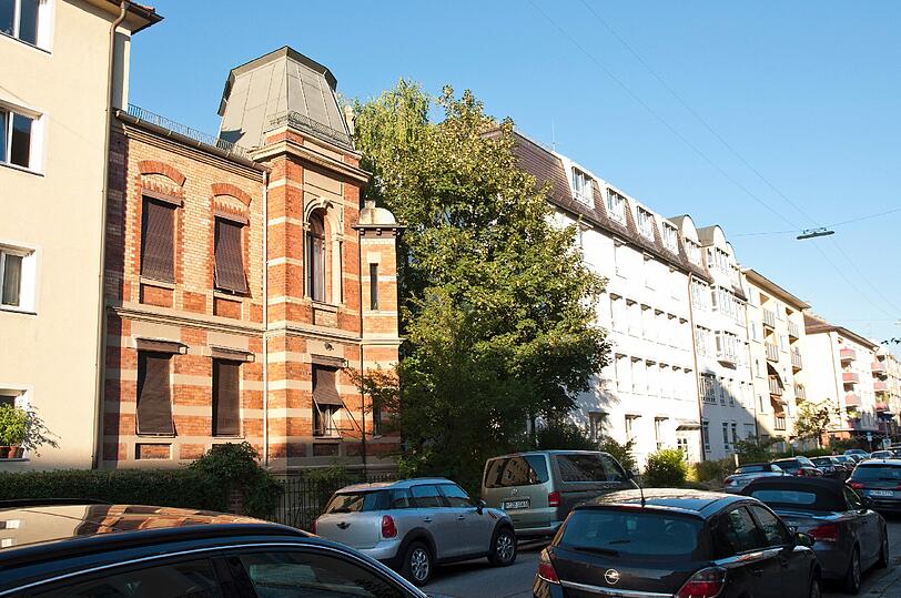 Momentan steht in der Linprunstraße 52 noch ein Bürogebäude.