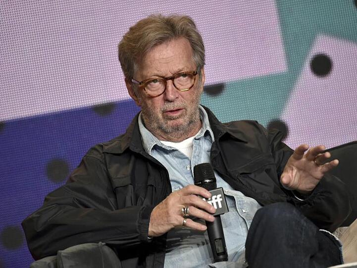 Der Musiker und Sänger Eric Clapton. Foto: Evan Agostini/Invision/AP/dpa/Archivbild