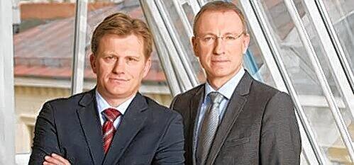 Hans Maier (li.) und Xaver Kroner