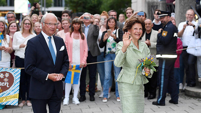 Am Sonntagabend besuchten die Royals ein Benefiz-Gala-Jazzkonzert der Barrelhouse Jazzband im Prinzregententheater.