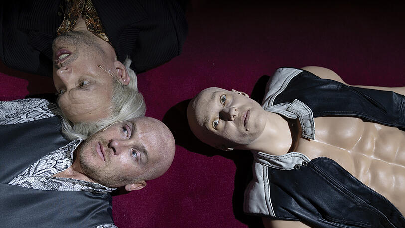 Michael Pietsch, Samuel Koch und Katharina Bach in „Wallenstein“.