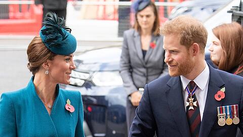 Hatten früher ein enges Verhältnis: Herzogin Kate und Prinz Harry.