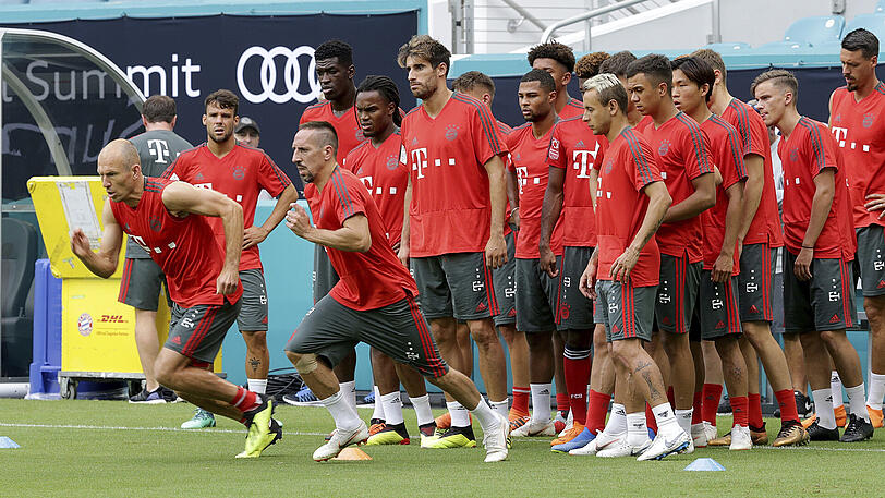 Auch 2019 zur Vorbereitung in den USA: der FC Bayern.