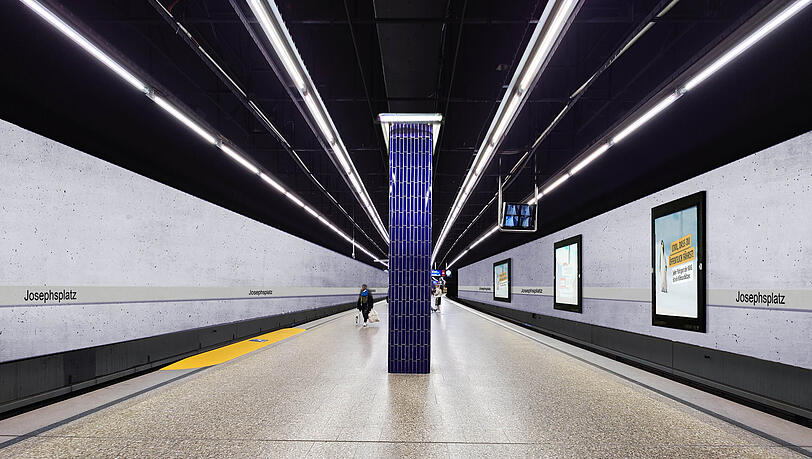 So soll der U-Bahnhof Josephsplatz aussehen. So soll der U-Bahnhof Josephsplatz aussehen.