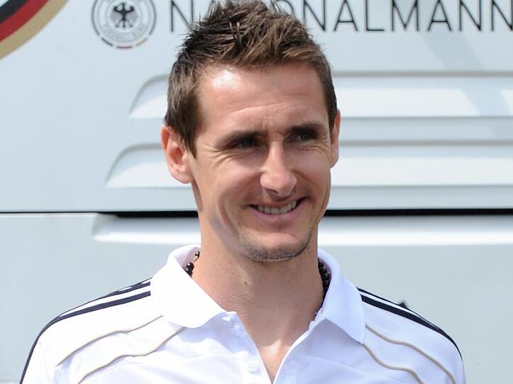 Darf wohl im Auftaktspiel in der Startformation ran: Miroslav Klose.
