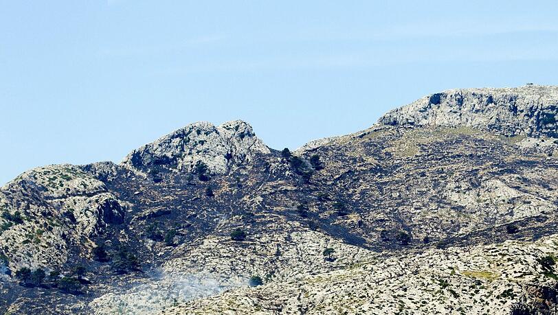 Neue Bilder: Waldbrand auf Mallorca Neue Bilder: Waldbrand auf Mallorca