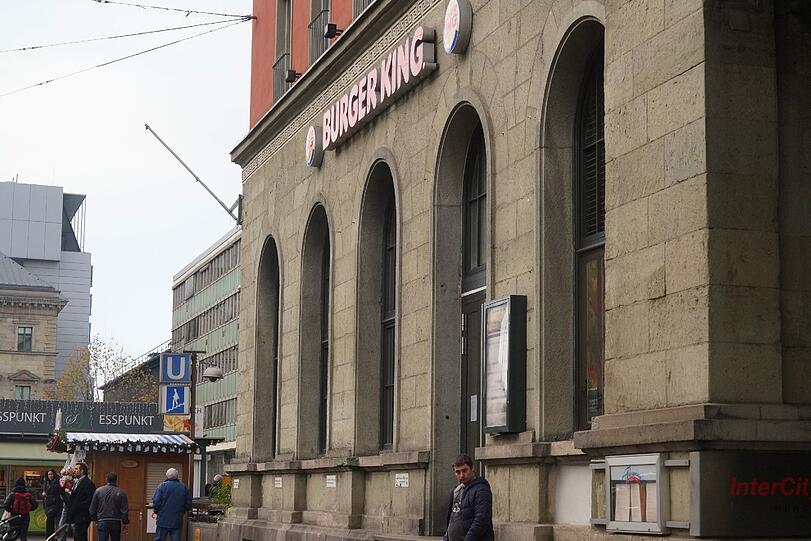 Auf unbestimmte Zeit geschlossen: Die beiden Burger-King-Filialen am Hauptbahnhof.