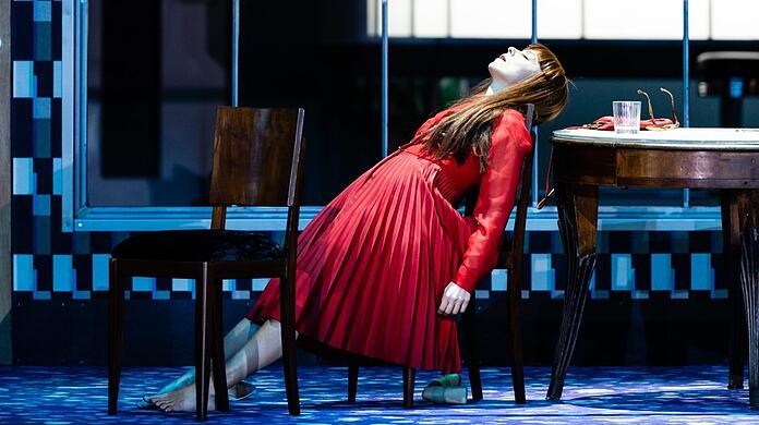 Die amerikanische Sopranistin Corinne Winters als Katja Kabanova im Nationaltheater.