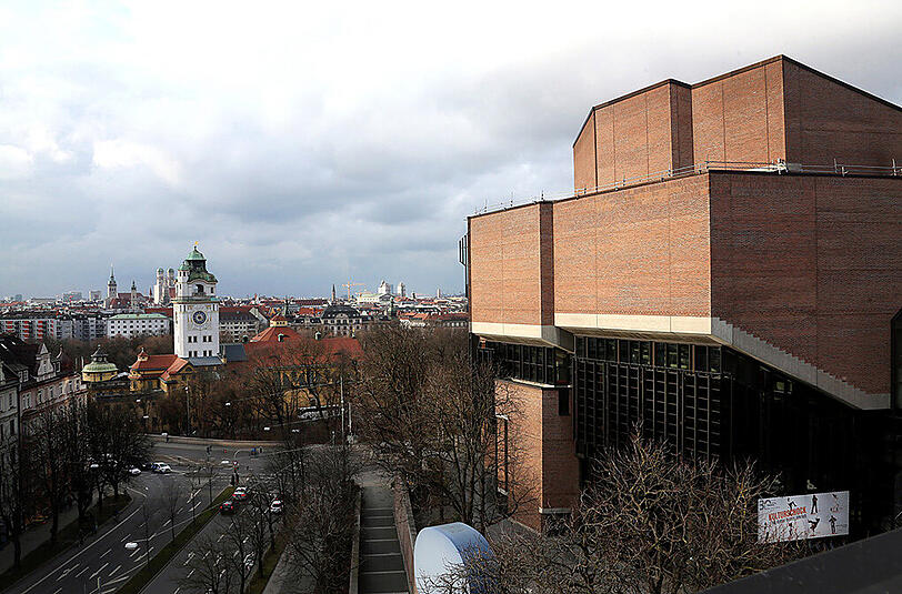 Gehört zu München, wie der Marienplatz oder der Olympiaturm: Der Gasteig, das Kulturzentrum der Stadt.